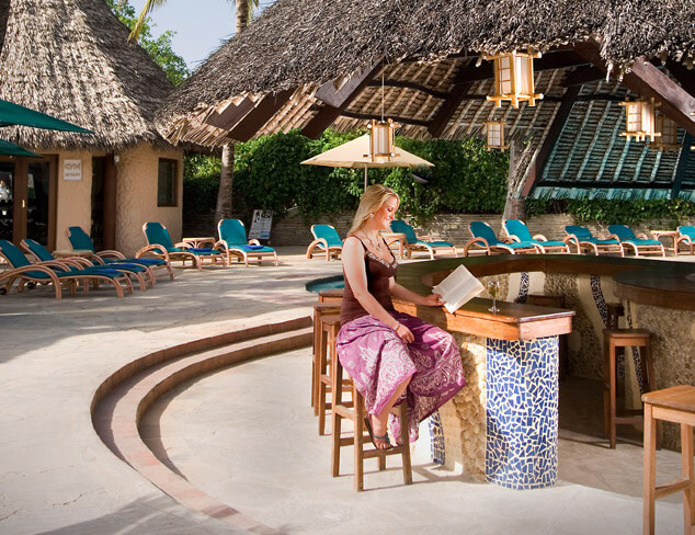 Poolside Dinner Near Diani Beach Kenya